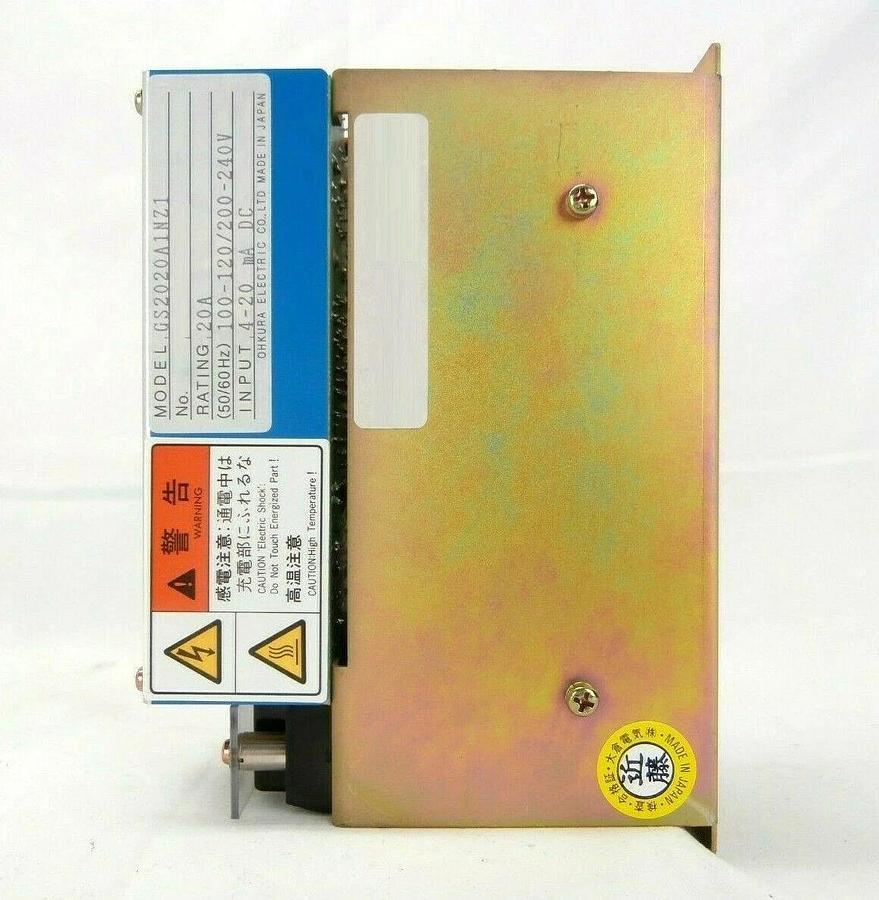 Used Ohkura Electric GS2020A1NZ1 Thyristor GS2000A Series Working Spare