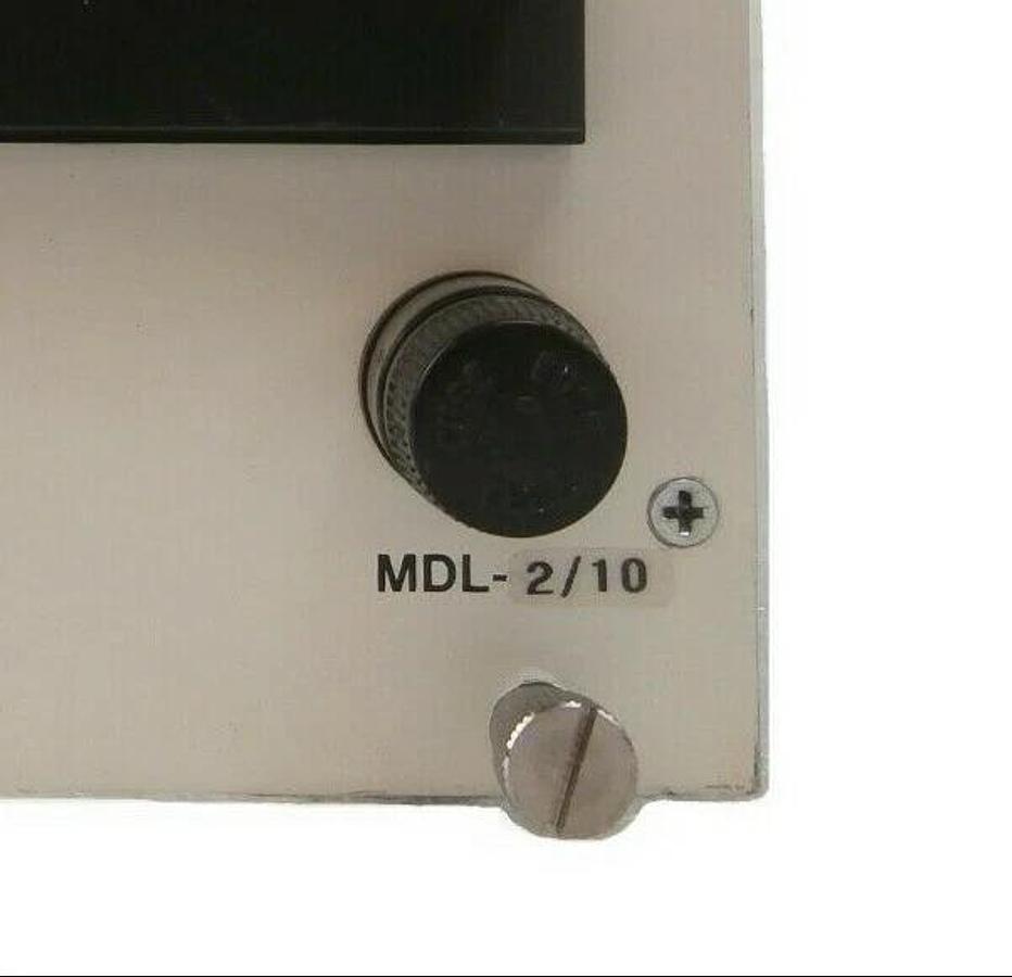 Used Varian 04073001 Accel/Decel Power Supply MDL-2/10 Rev. V Working Surplus