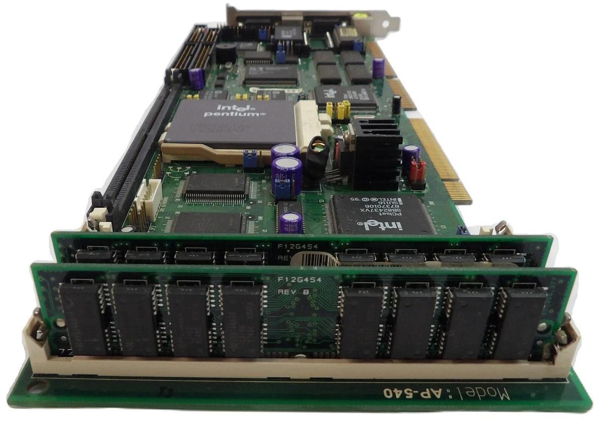 Used Lanner AP-540 Industrial Control Mother PCB Assembly Working Surplus