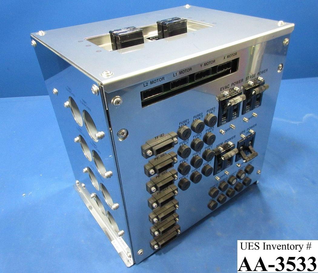 Used Hitachi SEM Power Distribution Box S-9380 Used Working