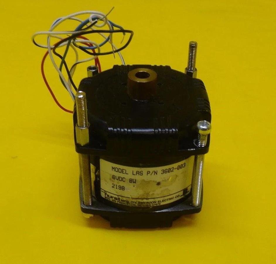 Used Hurst 3602-003 Model LAS Motor Coater Step MTI Used Working