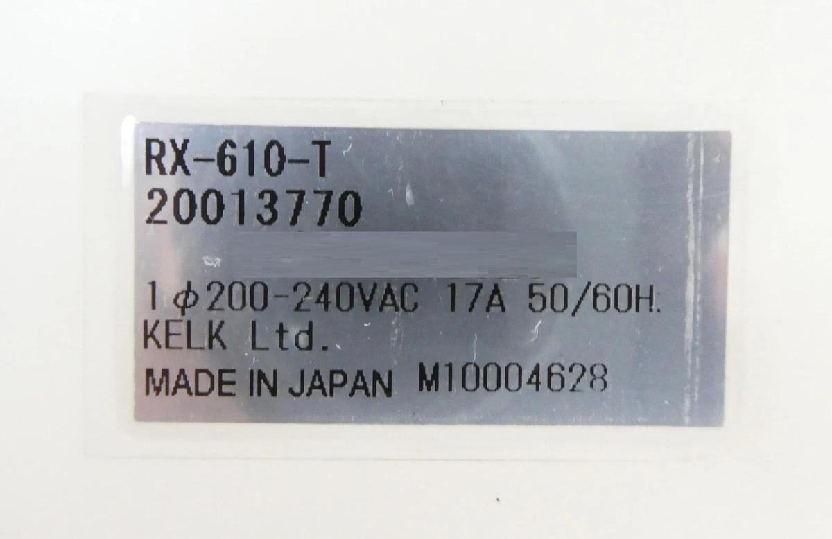 Used Komatsu 20013770 Chemical Circulator Controller RX-610-T Working Surplus