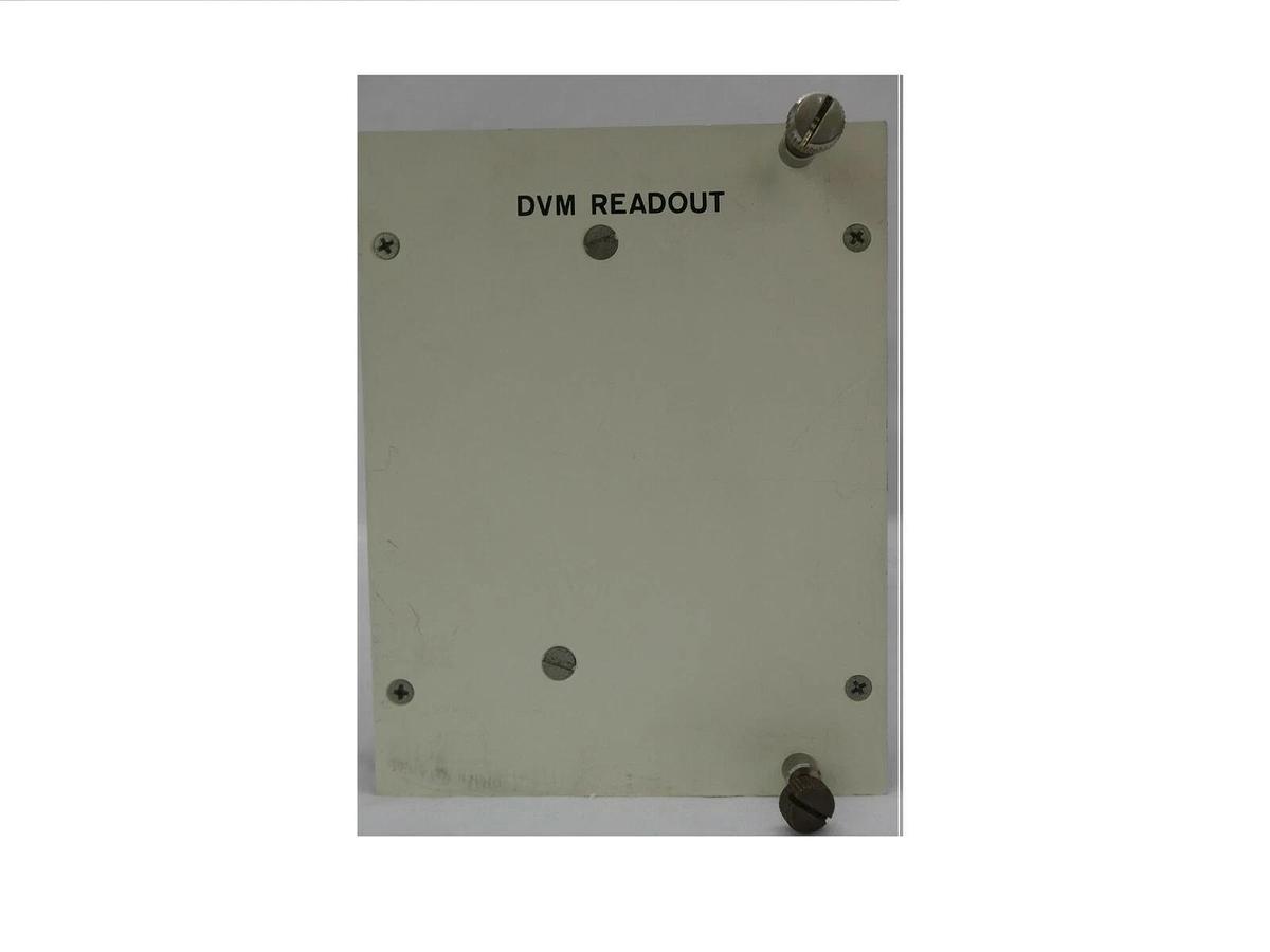 Used Varian Semiconductor Equipment D09782-1 DVM Readout D097821 VSEA Working Surplus