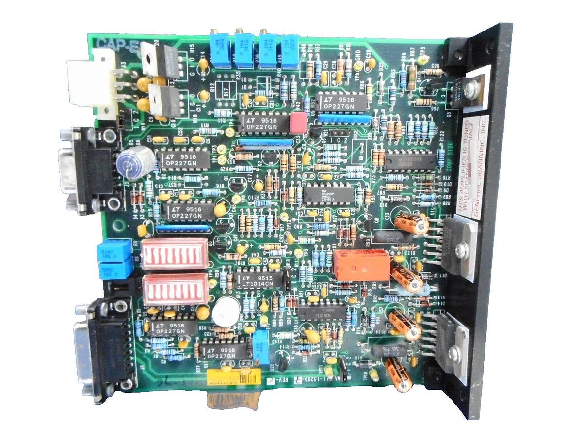Used GSI General Scanning E11-13209-7 X-Y Scanner PCB Lumonics KLA-Tencor Working