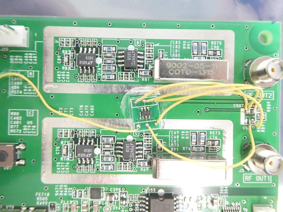 Used Peal Kogyo B-0111 RF Match Interface PCB Assembly 50V12-A2 Working Surplus