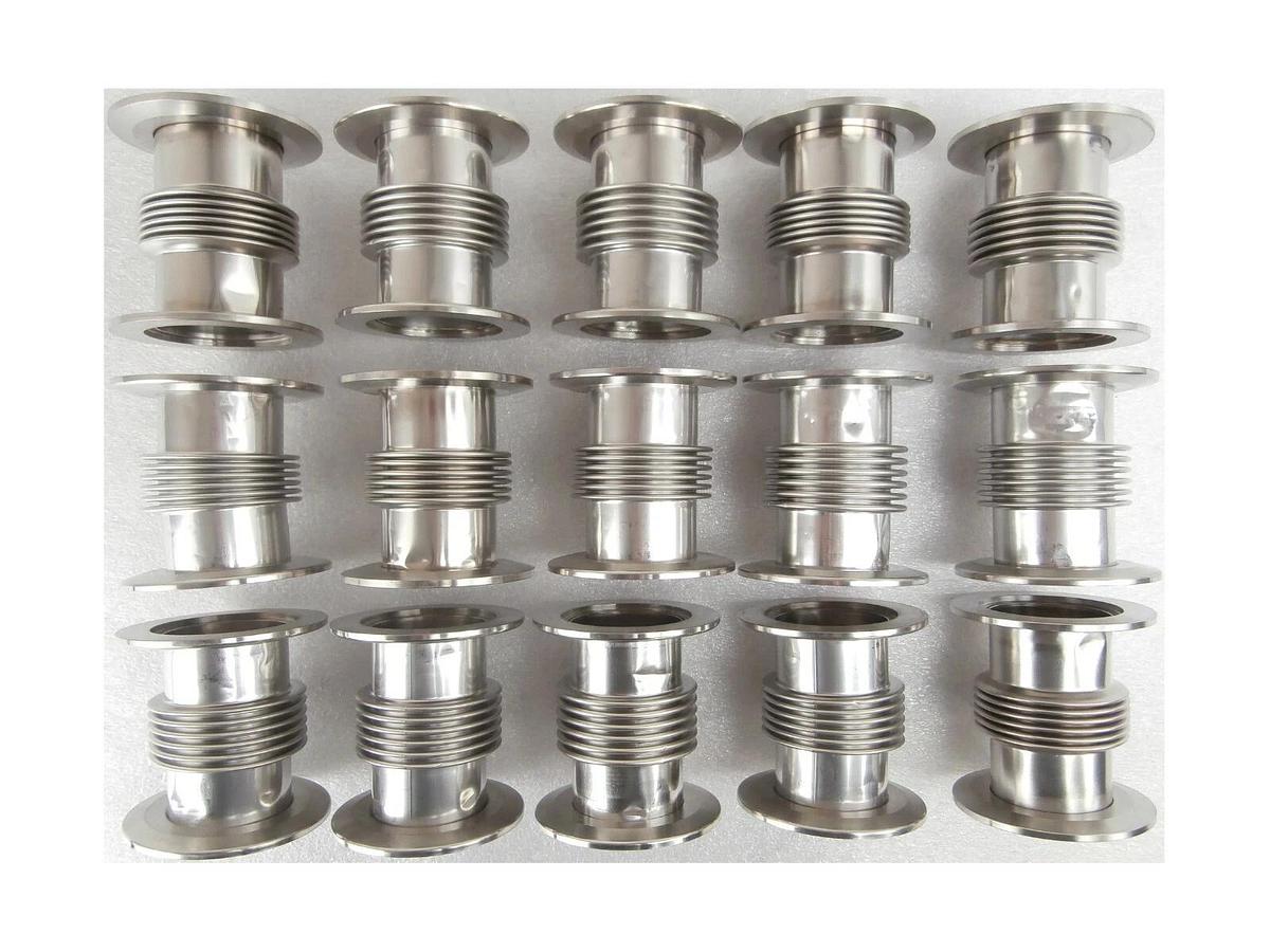 MKS Instruments NW50 3" Vacuum Bellows Stainless Steel Lot of 15 HPS Edwards New