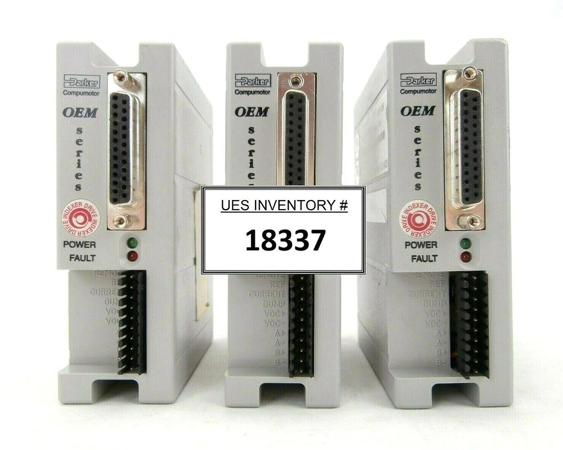 Used Parker Compumotor OEM Series Indexer Lot of 3 OEM650X-RC CP*OEM650XRC1015 Spare