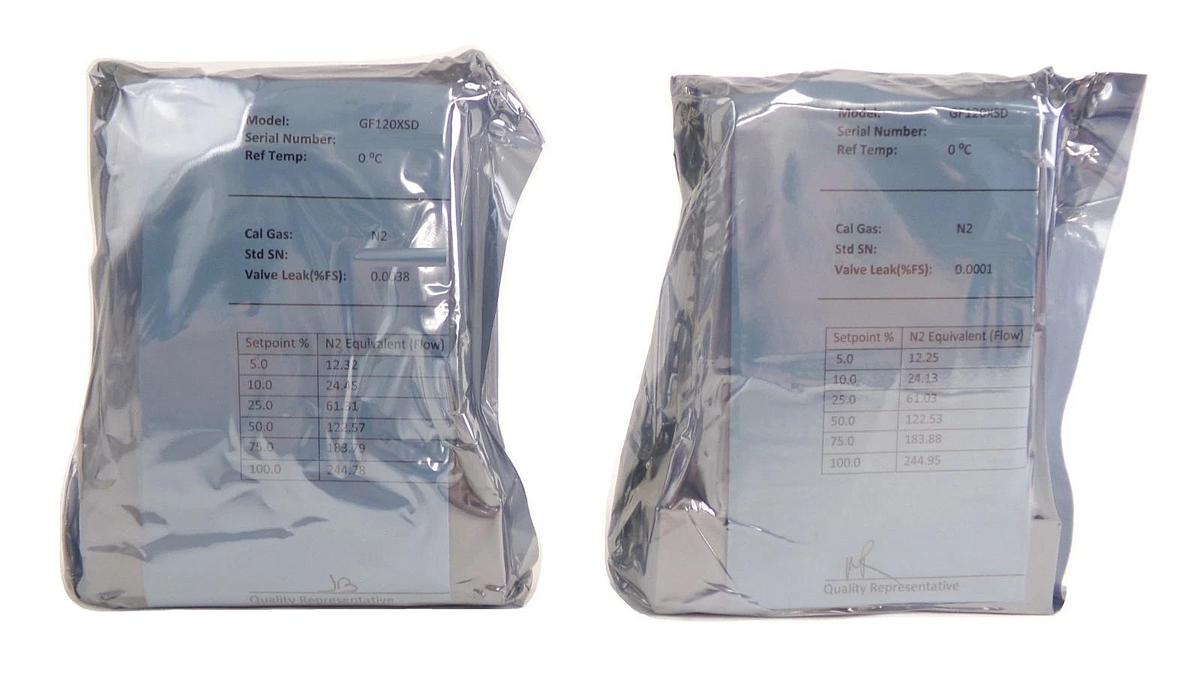 Brooks Instrument GF120X-110029 Mass Flow Controller MFC Lot of 2 New