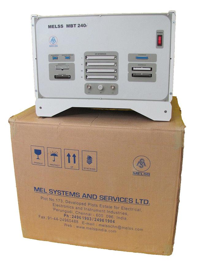 MEL Systems And Services MBT 240i MELSS New Surplus
