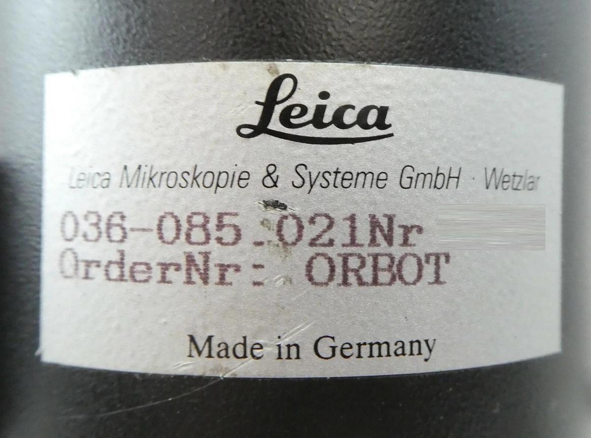 Used Leica 036-085.021 Microscope Vertical Illuminator AMAT Orbot Untested As-Is