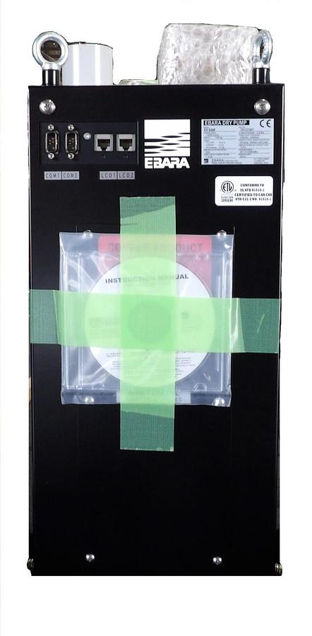 Used EV Ebara Technologies EV-S50P Dry Vacuum Pump New Surplus