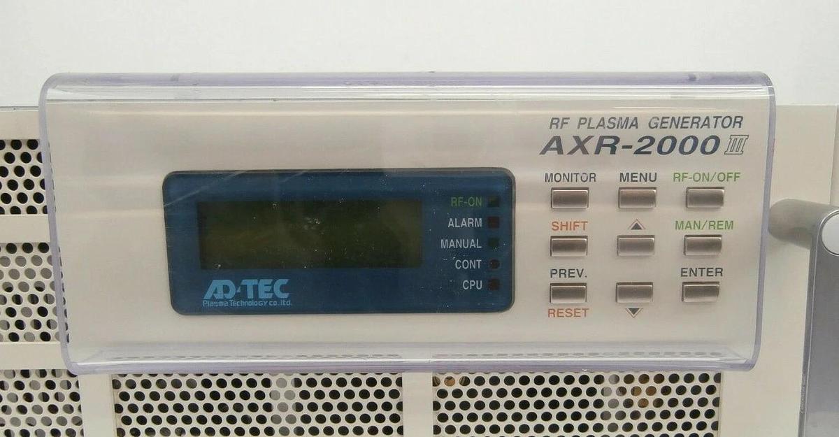 Used ADTEC AXR-2000III 2000W RF Plasma Generator Novellus 27-360919-00 Tested Working