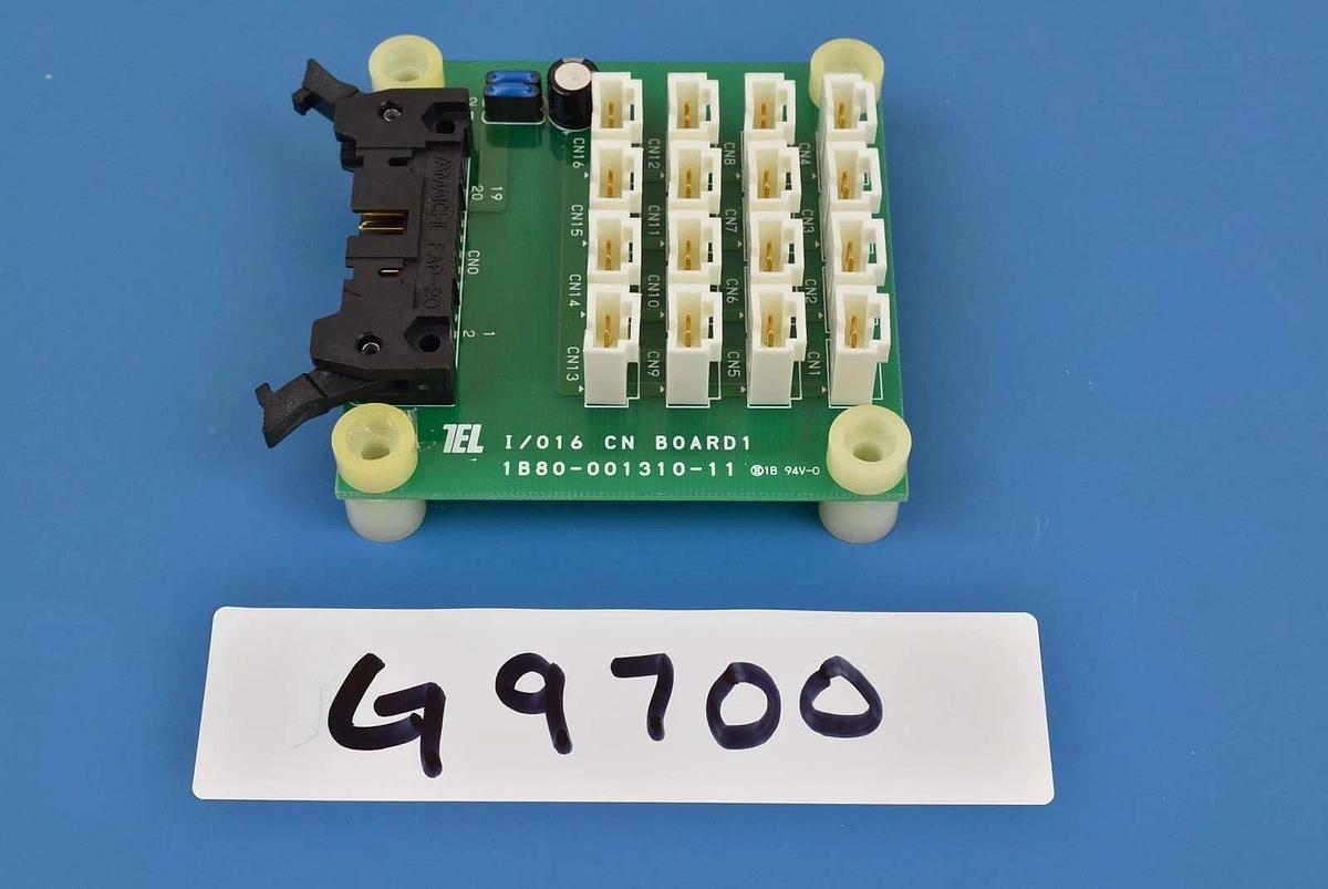 Used Tokyo Electron 1B80-001310 PCB I/016 CN BOARD
