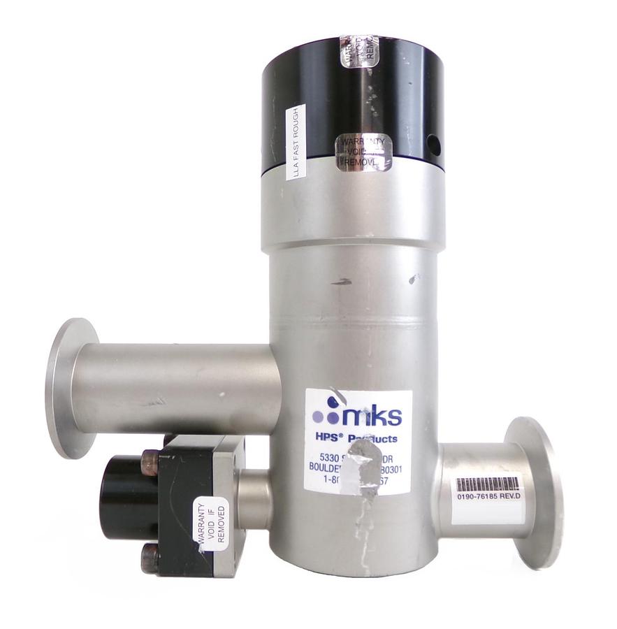 Used MKS Instruments L2-40-SP1 Angle Valve AMAT 0190-76185 Working