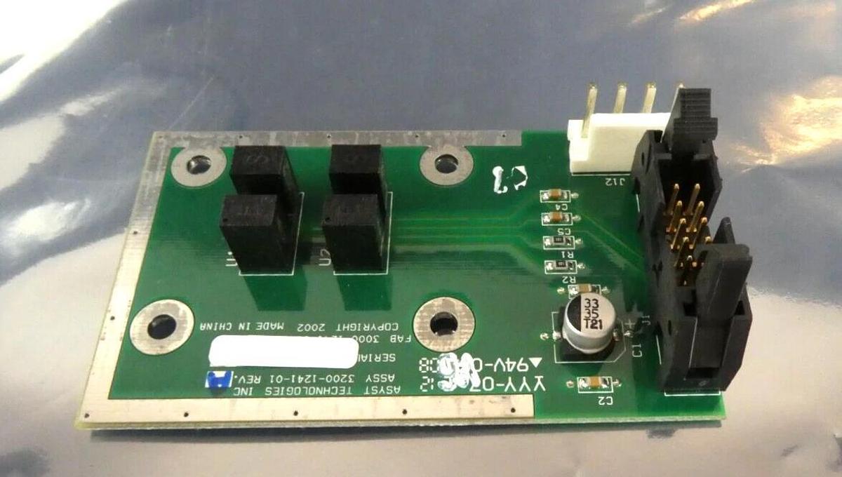 Used Asyst Techologies 3200-1241-01 PCB Board Assembly IsoPort Lot of 2 Working