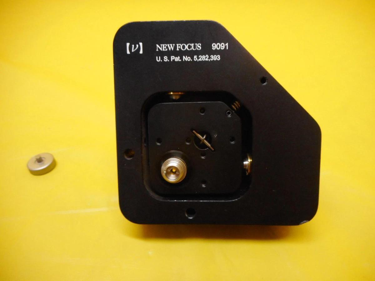 Used Newport New Focus 9091 Single Mode Fiber Positioner Used Working