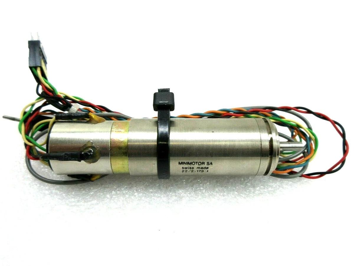 Used Faulhaber 2251R012S Minimotor SA S8FLP10A Nikon Precision NSR-1755G7A Working