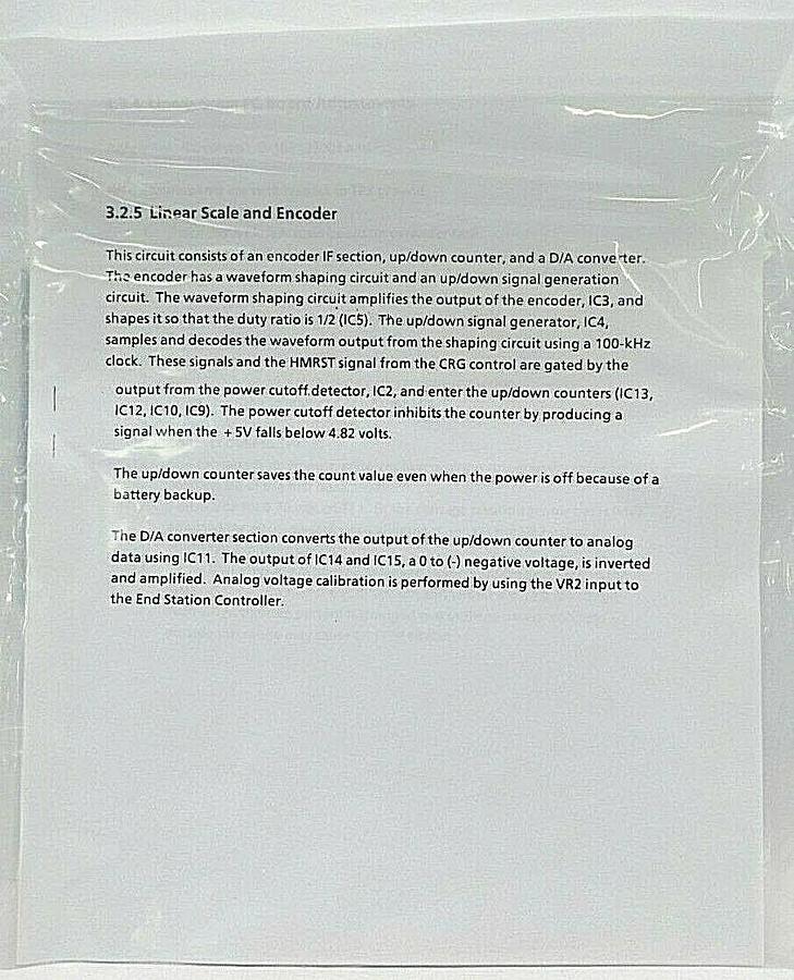 Refurbished Varian Semiconductor VSEA 109132001 Linear Scale Mod PCB OEM Refurbished