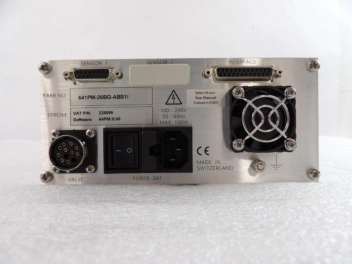 VAT 641PM-26BG-ABS1 Adaptive Pressure Controller PM-4 64.1 AMAT 0190-24699 New