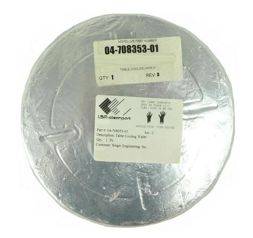 Refurbished Novellus Systems 04-708353-01 200mm Table Cooling Wafer Chuck 8" OEM Refurbished