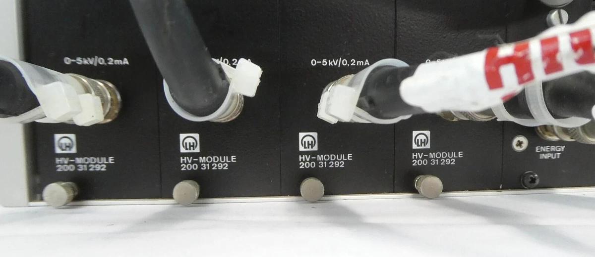 Used Leybold-Heraeus 867 918 Ion Gun Power Supply PS-IQE 12 Working Surplus