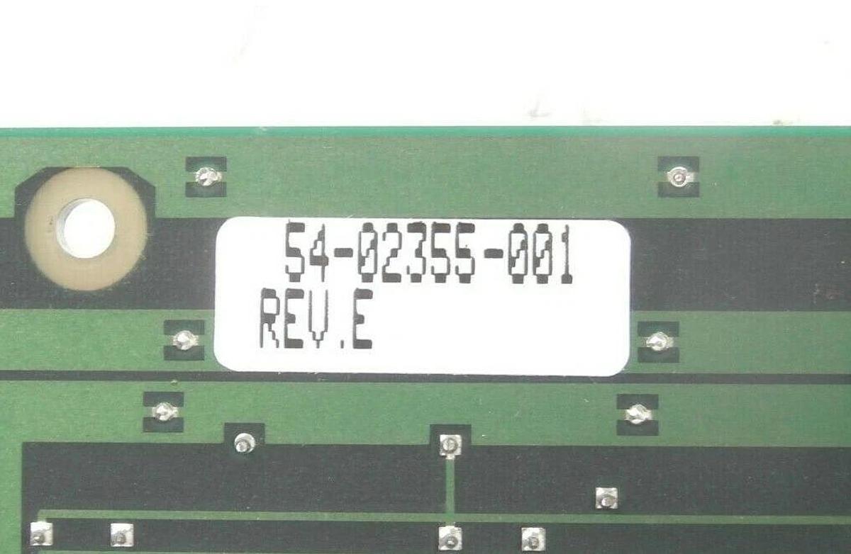 Used Veeco 54-02355-001 Backplane Board Assembly PCB 41-02355-001 Working Surplus