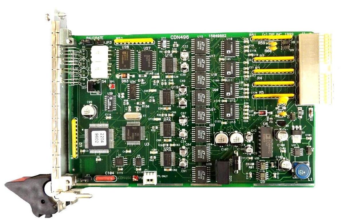 Used DIP 15049602 DeviceNet I/O PCB Card CDN496 AMAT 0190-04397 MKS Working