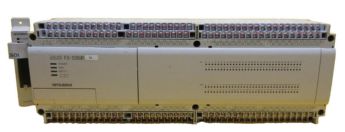Used Mitsubishi FX-128MR-ES/UL Programmable Controller PLC Nikon NSR-S202A Used