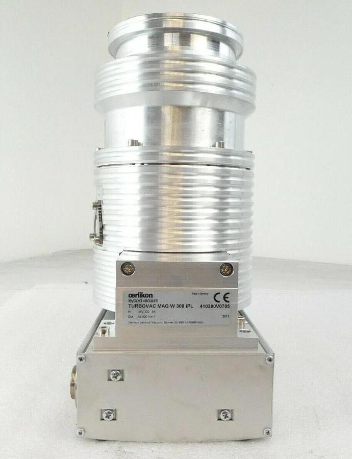 Used TURBOVAC MAG W 300 iPL Leybold 410300V0705 Turbomolecular Pump MAG.DRIVE Working