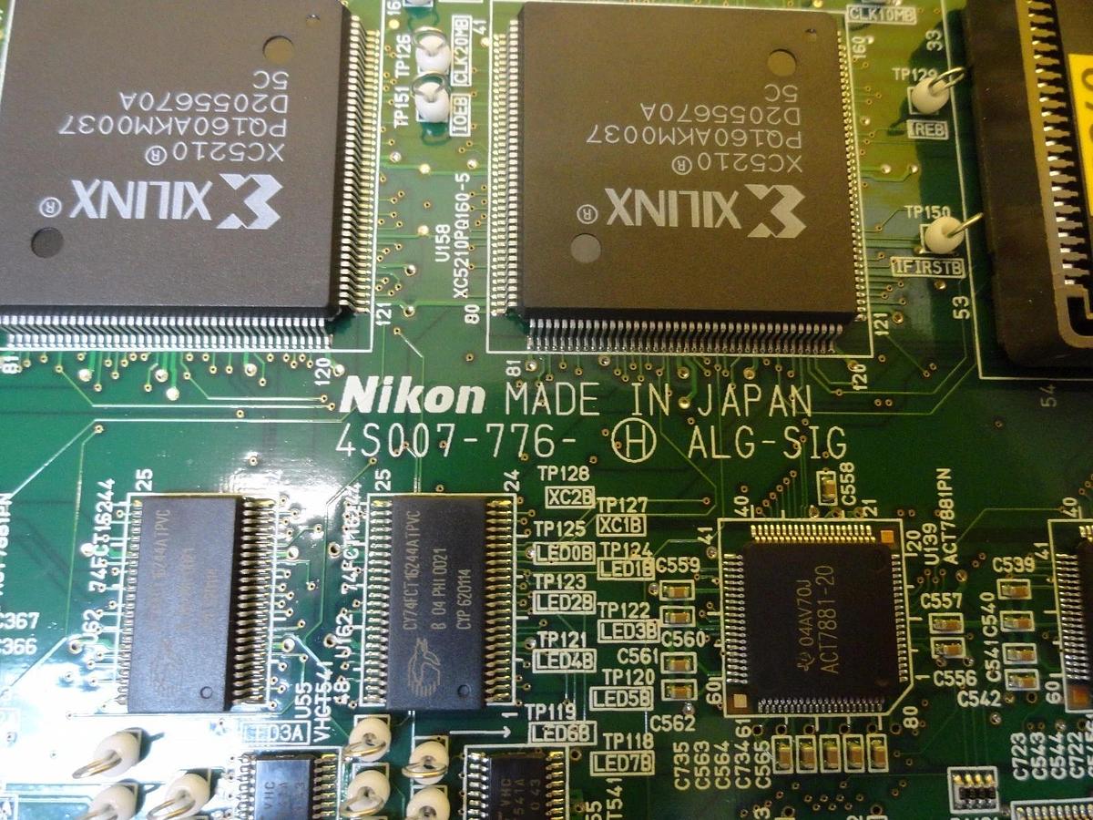 Used Nikon 4S007-776-Ⓗ Processor Board PCB Card ALG-SIG NSR-S204B Working Surplus