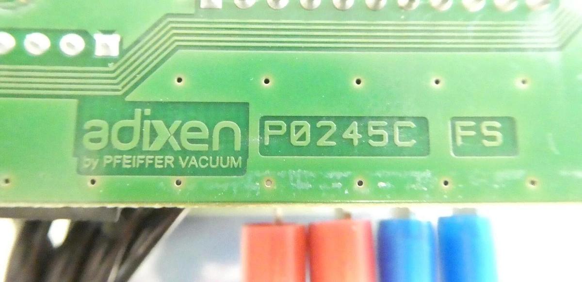 Used Adixen P0244B Turbo Pump Power Supply Assembly Hi Mag Working Surplus