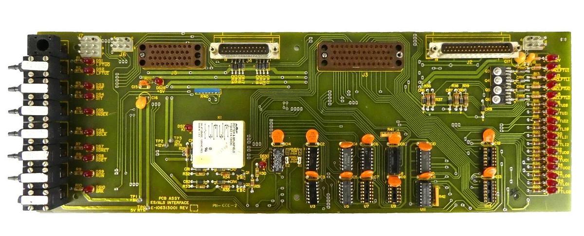 Used Varian VSEA E-106313001 ES/ALS Interface PCB Working Surplus