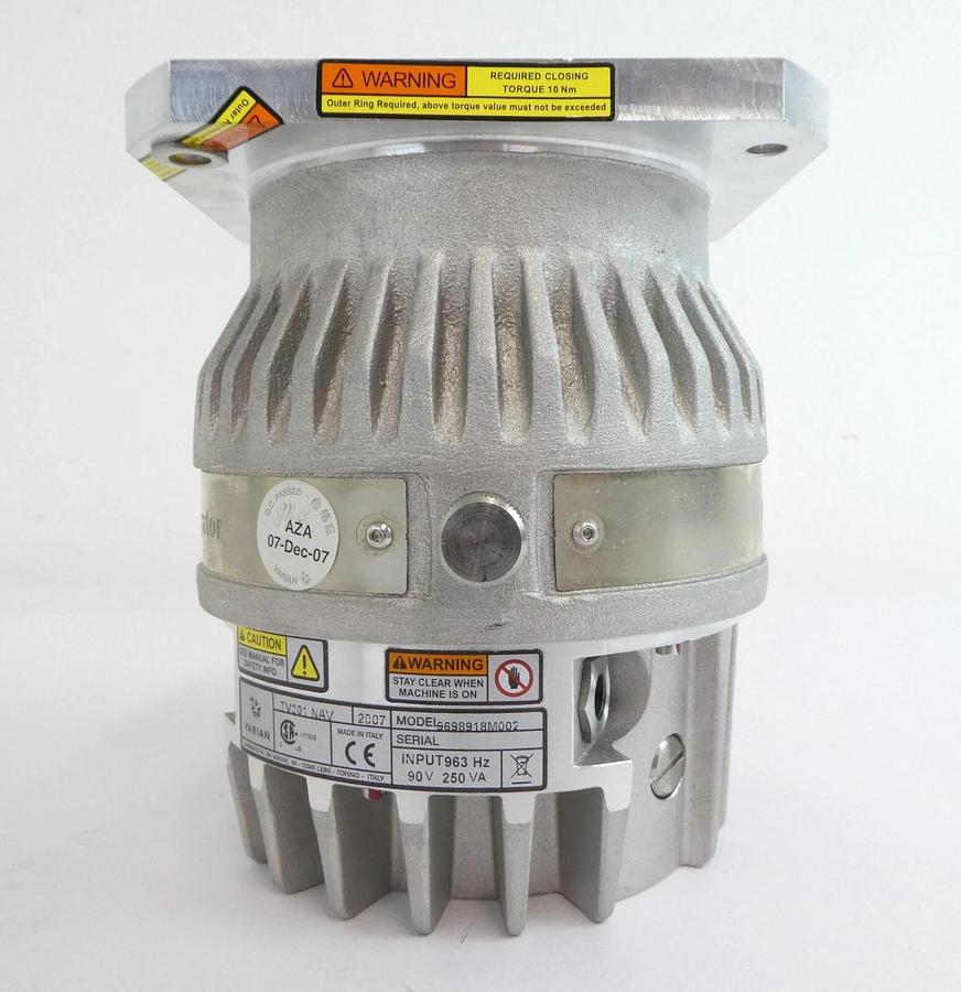 Used TV-301 NAV Navigator Varian 9698918M002 Turbomolecular Pump Tested For Rebuild