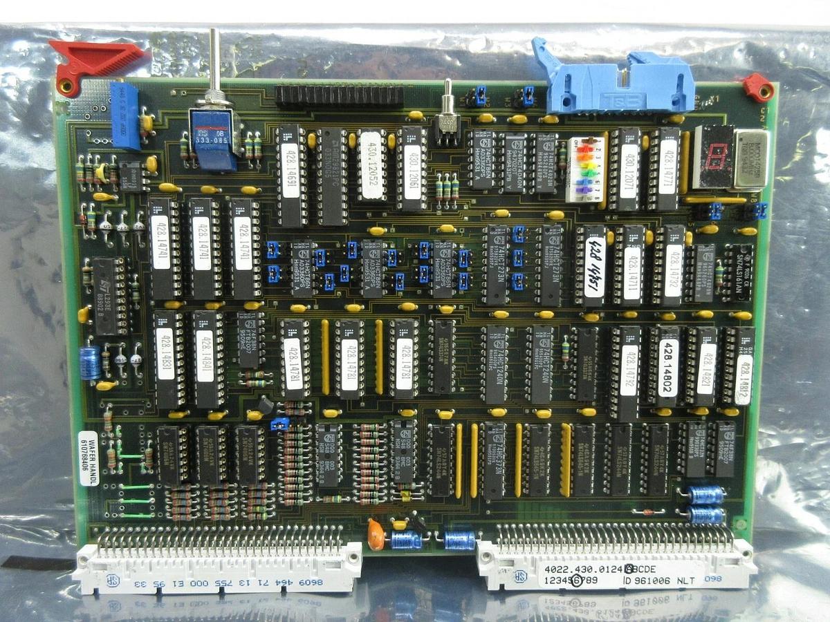 Used ASML 4022.430.0124 Wafer Handler Control PCB Card PAS 5000/2500 Used Working