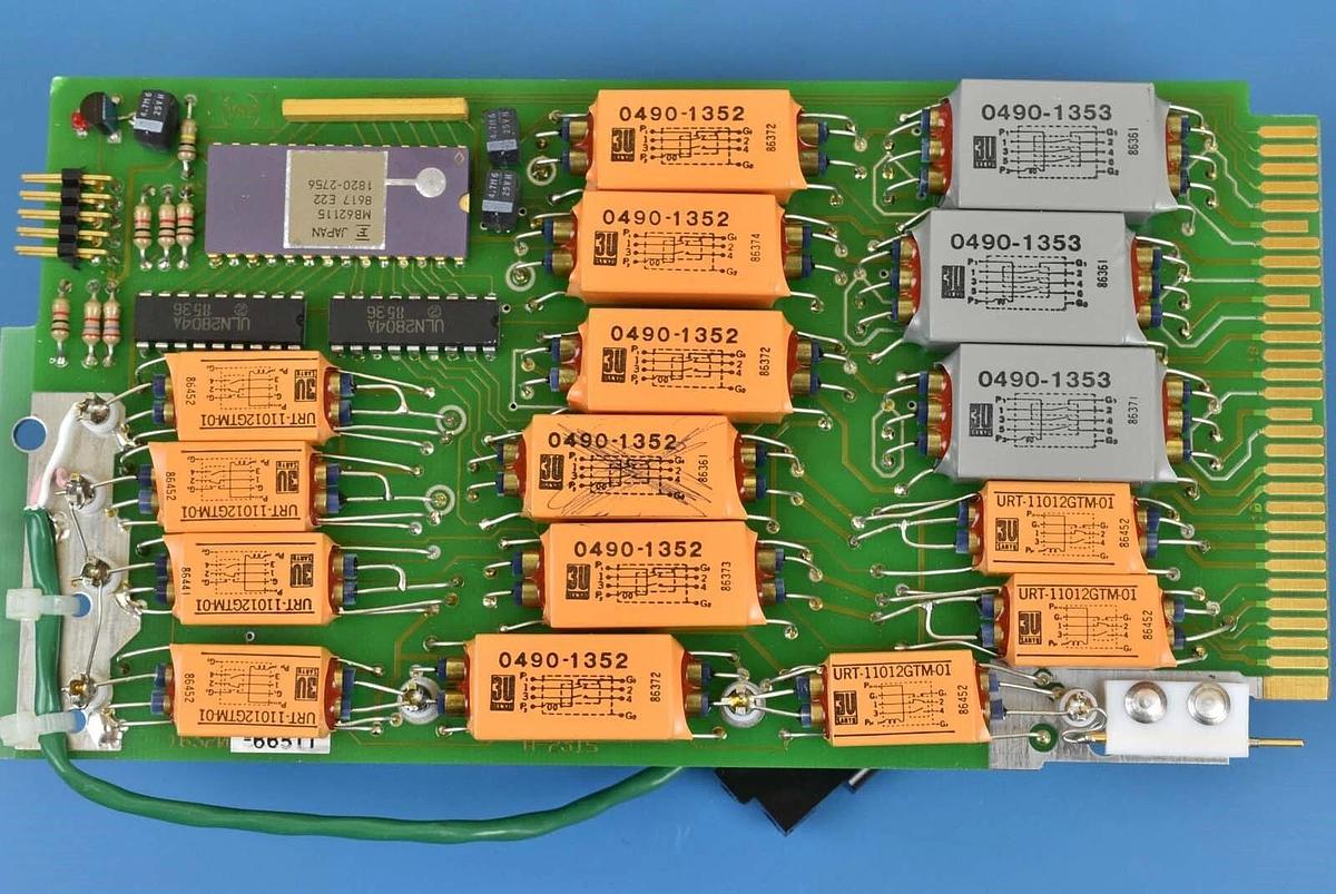 Used Hewlett Packard 16320-66501 PCB Pin Card