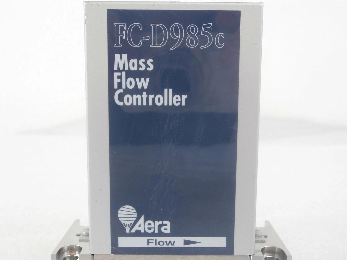 Used Aera FC-D985CT-BH Mass Flow Controller MFC FC-D985C 200 CCM CF4(0.419) Working