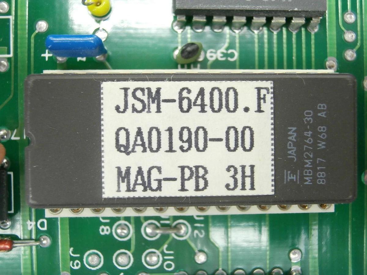 Used JEOL AP002116-00 Processor Board PCB Card MAGCONTROL TN JSM-6400F Used Working
