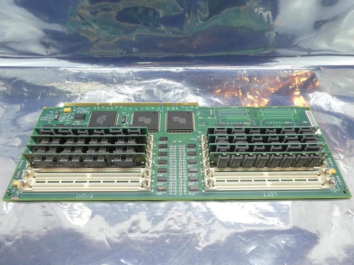 Used Phoenix Technologies 625607-002 SIMM Bank PCB HYM536410AM-60 Working Surplus