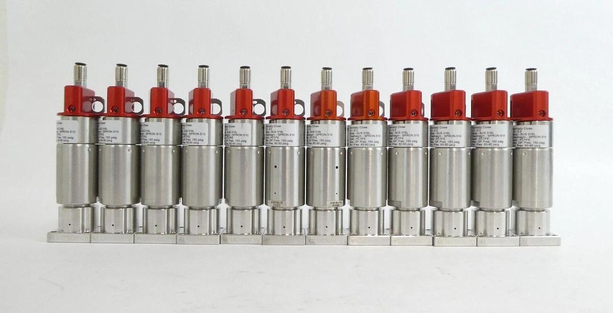 Used Ham-Let 2LNS4C-CM2-HB Hybrid Diaphragm Valve Reseller Lot of 35 Working