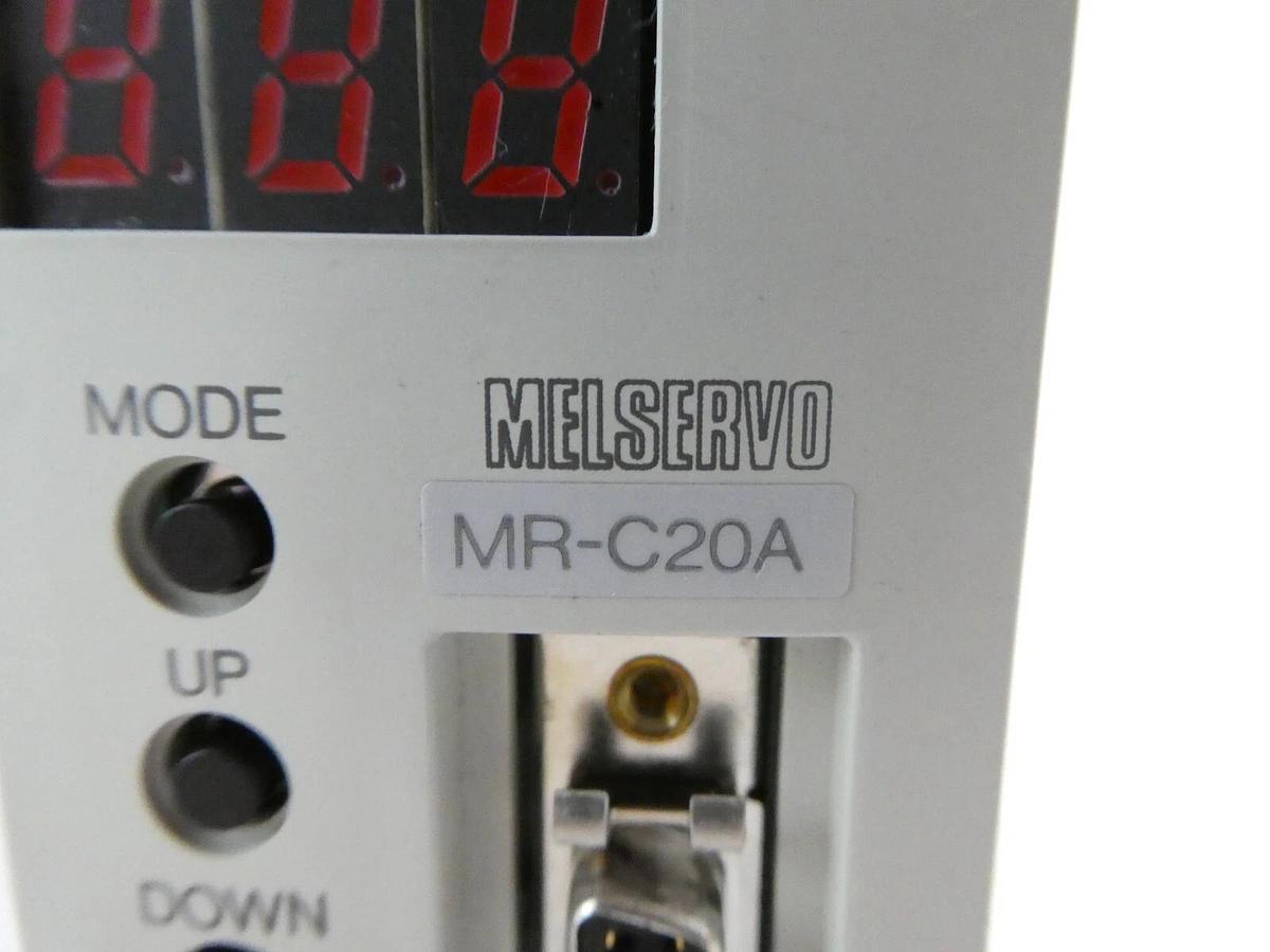 Used Mitsubishi MR-C20A AC Servo Driver MELSERVO Asyst Shinko VHT5-1-1 OHV Working