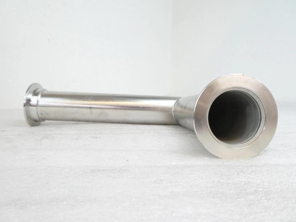 Used Novellus Systems 16-00057-01 UHV 90° Right Angle NW50 Vacuum Duct Working Spare