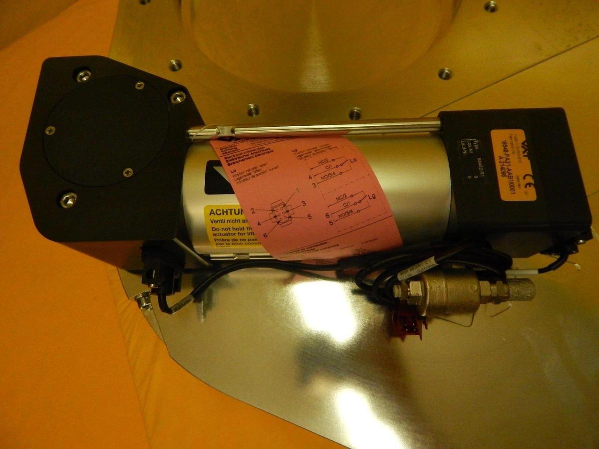 VAT 16548-PA21-AAB1 Pneumatic Pendulum Isolation Valve Series 16.5 New Surplus