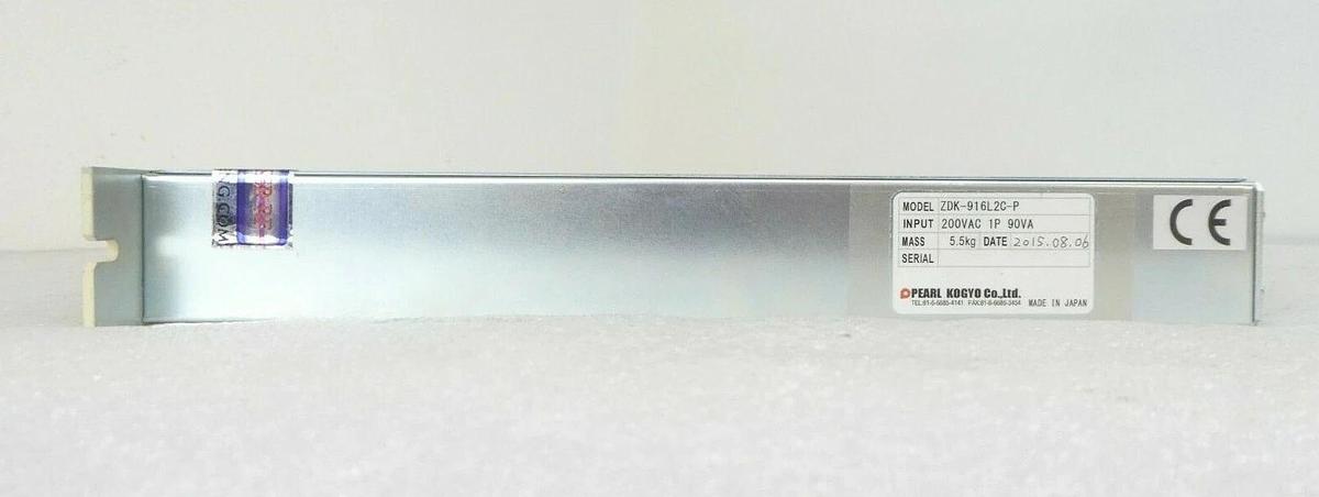Used Pearl Kogyo ZDK-916L2C-P Tuner Controller Hitachi M-712E Etcher Damaged As-Is