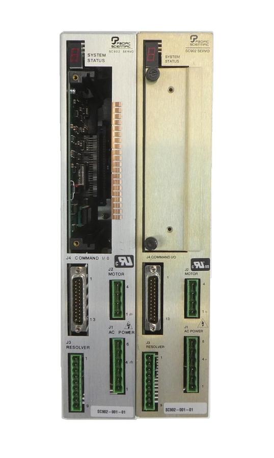 Used Pacific Scientific SC902-001-01 Servo Drive Amplifier SC902 Reseller Lot of 2