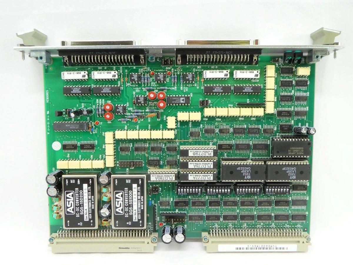 Used Tachibana Tectron TVME6001 Processor PCB Card Rev. C JEOL JWS-7555S Working