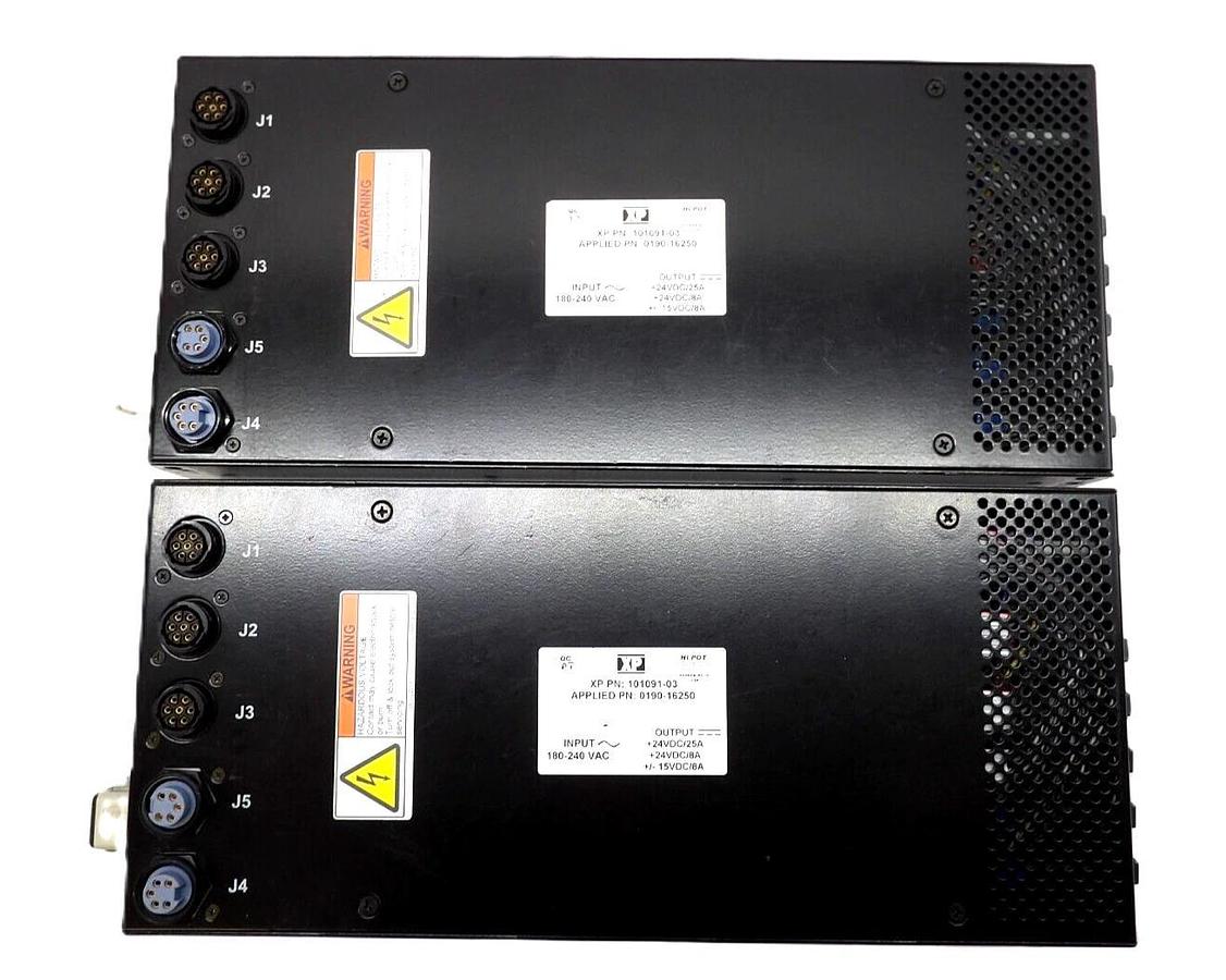 Used XP Power 101091-03 DC Power Supply AMAT 0190-16250 Reseller Lot of 2 Working