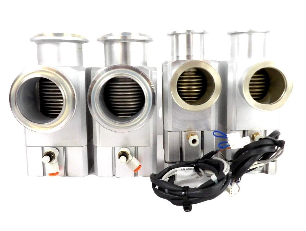 Used SMC XLA-50 XLA-50-M9  XLAQ-40-X694 High Vacuum Valve Reseller Lot of 4 Working