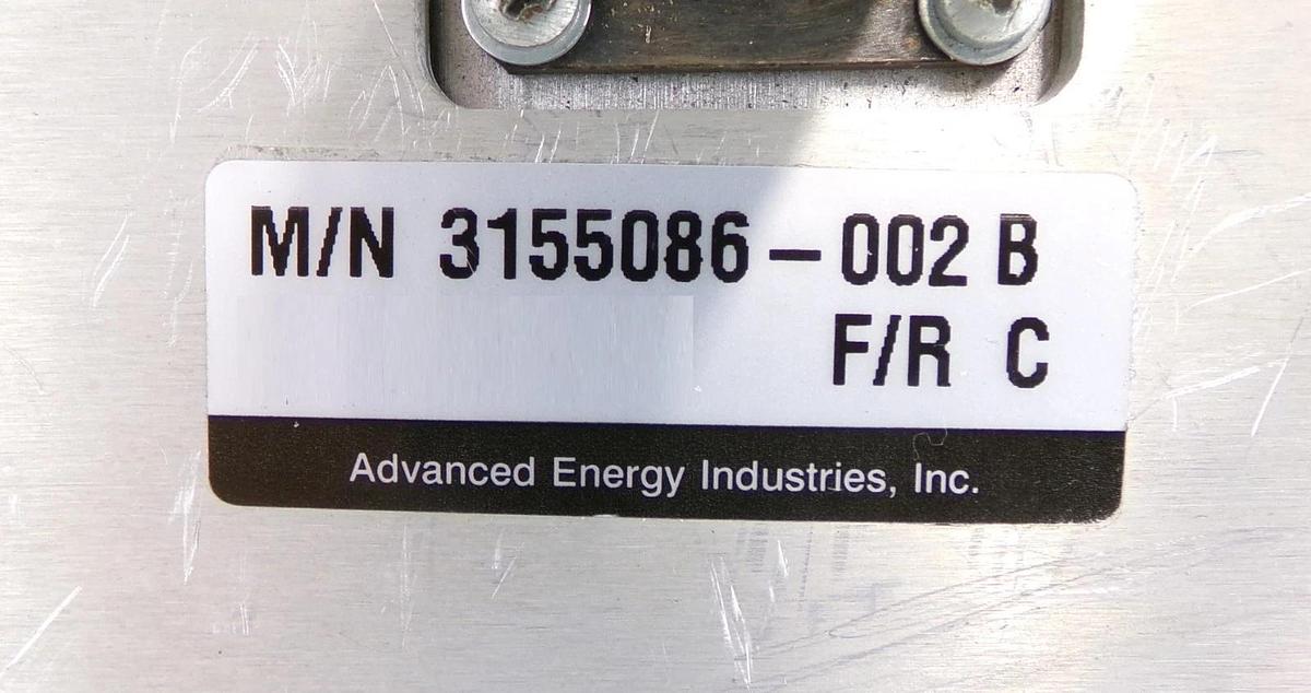 Refurbished AE Advanced Energy 3155086-002 12.56MHz RF Matching Network Dome Refurbished