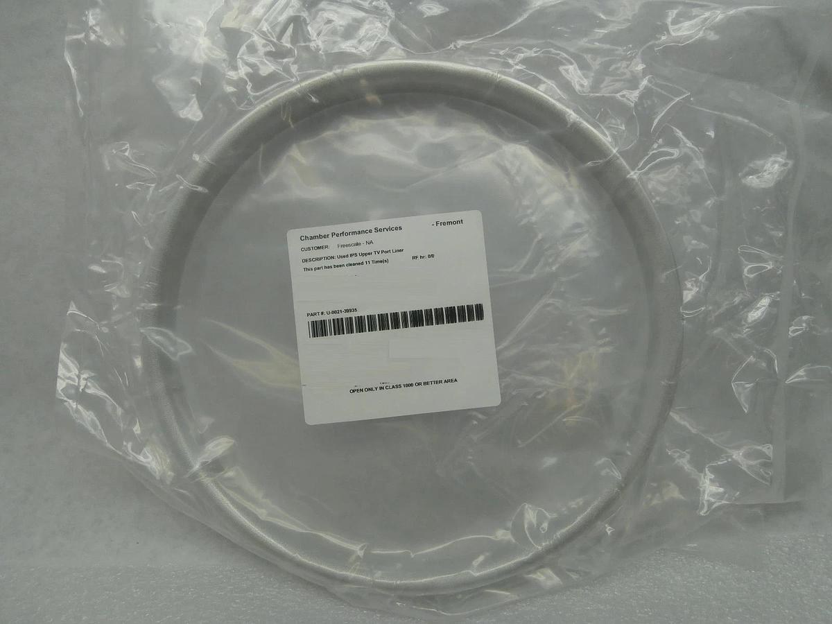 Used AMAT Applied Materials 0021-39935 IPS Upper TV Port Liner Refurbished