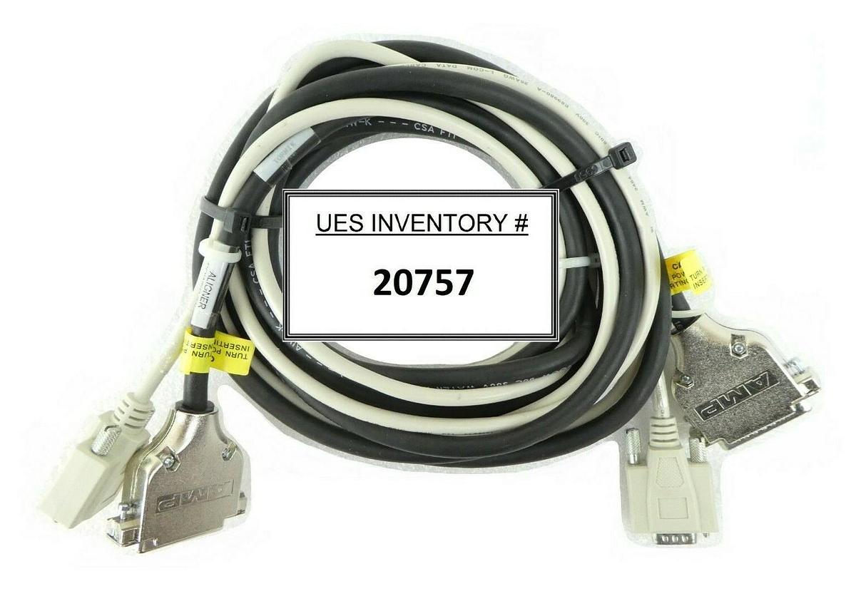 Used Brooks 002-8538-04 Prealigner Interface Cable Set of 2 KLA-Tencor eS31 Working